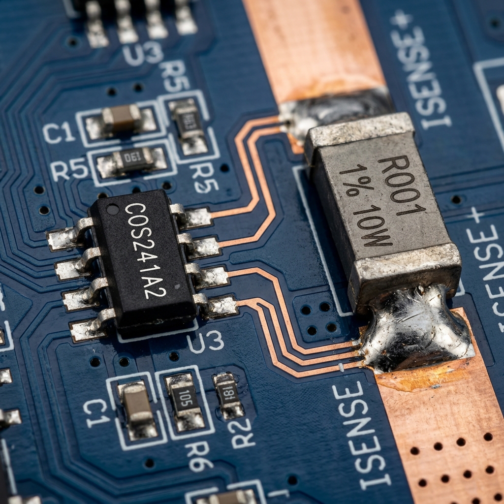 COS241A2TR 0V-120V Bidirectional Current Sense Amplifier Semiconductor Packaging